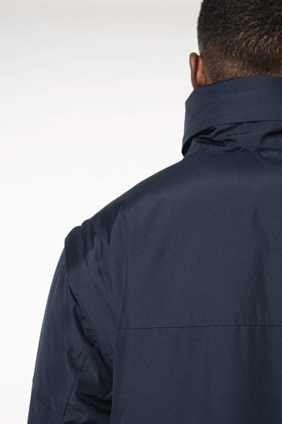 Jakna bluzon FACTORY s odvojivim rukavima - Tamno Siva / 3XL