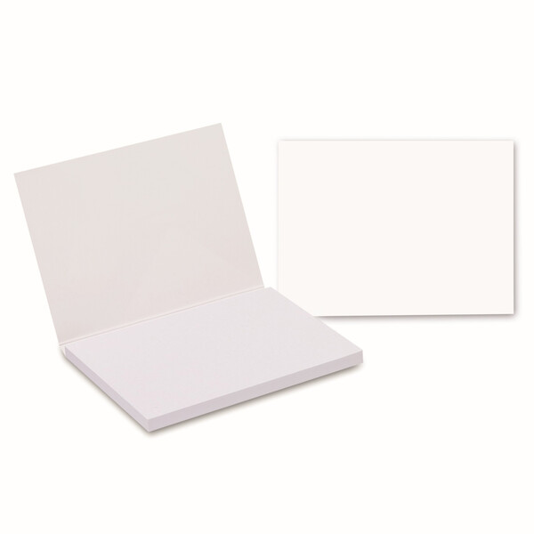 Paper soft cover with 100 sticky notes (EU made) - Full colour