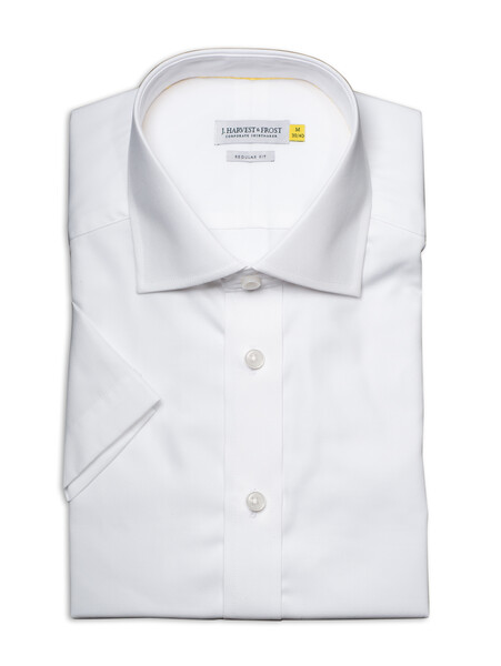 Yellow Bow 50 S/S Regular Fit White L