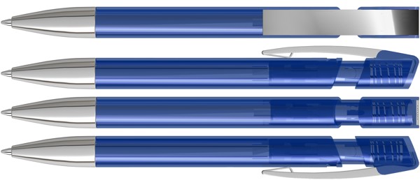 SKY transparent M SI - bleu foncé