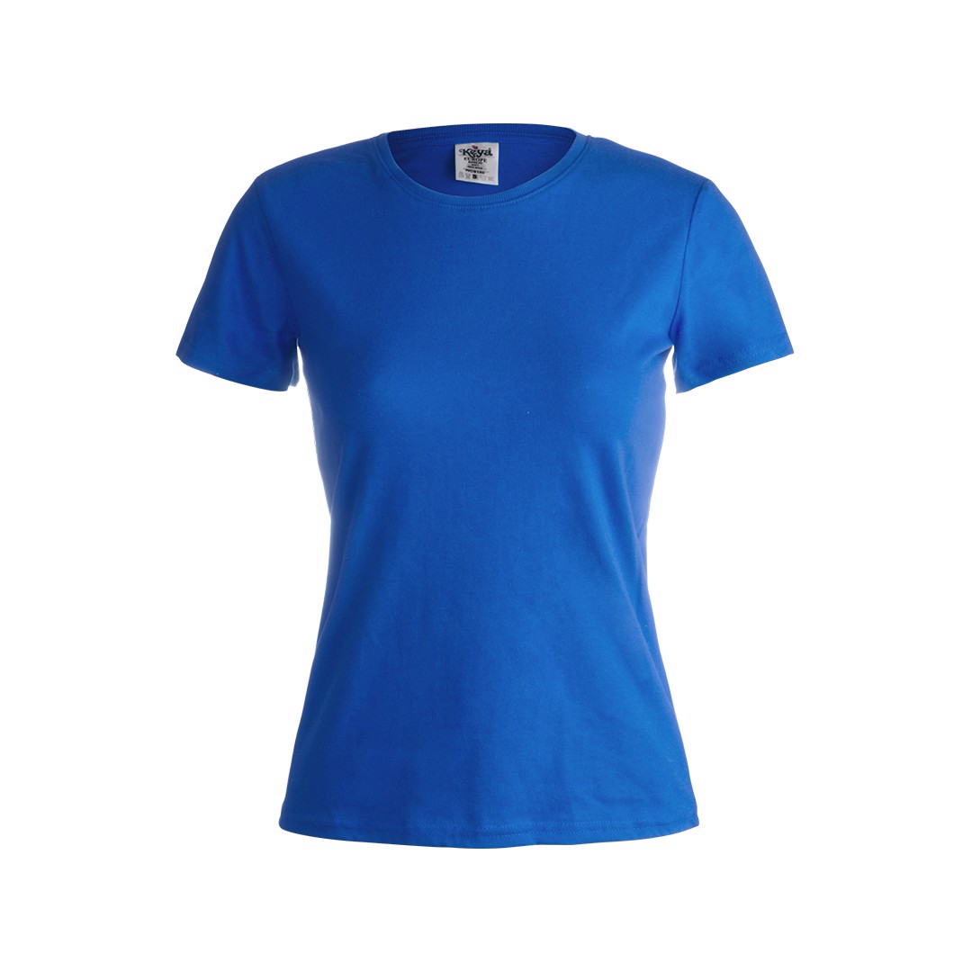 Camiseta Mujer Color "keya" WCS180 - Azul / S