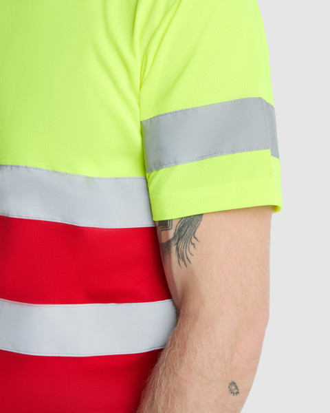 Av Delta T-Shirt - Garden Green/Fluor Yellow / L