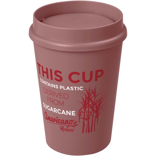 Bicchiere da 300 ml con coperchio a 360° Americano® Switch Renew - Rosa
