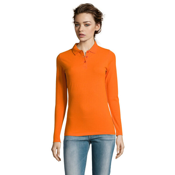 PERFECT SENHORA LSL POLO180 Perfect Lsl Women - LaranjaS