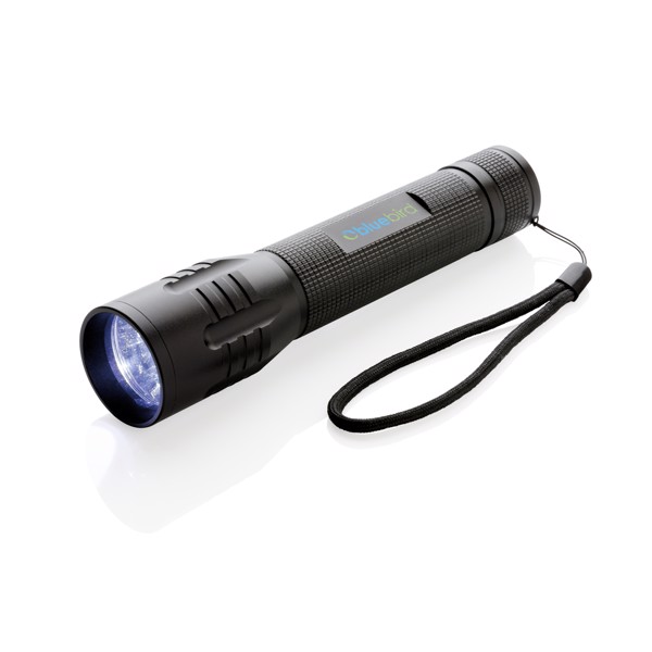 3W large CREE torch - Black