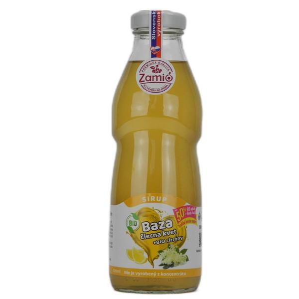 BIO SIRUP BAZA ČIERNA KVET 500ml