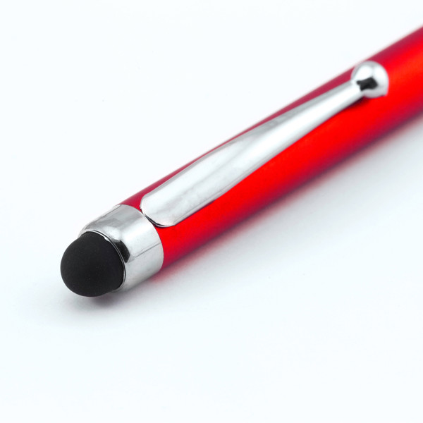 Semenic Pointer Ballpen - Silver / BLUE INK