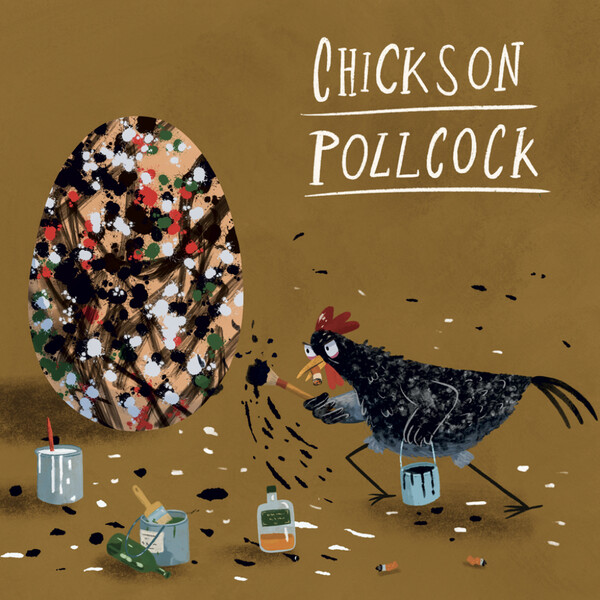 Notique Poznámkový Kalendář Chicken Artists 2027, 30 x 30 cm - Východní
