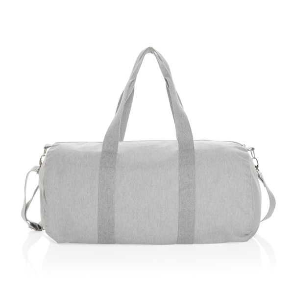 Sac de sport en toile recyclée et non teintée Impact AWARE™ - Gris