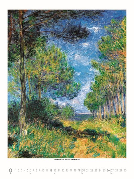 Nástenný Kalendár Claude Monet 2027