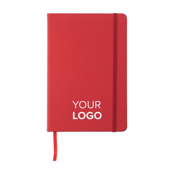 Notitieboek Eva | A5 | Gelinieerd - rood