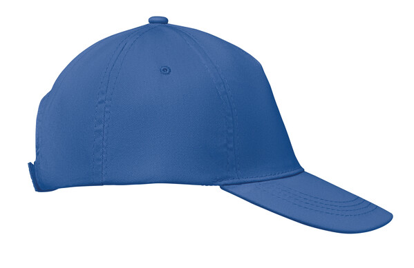 CASQUETTE 5 PANNEAUX 160 GR/M Buzz - Bleu Royal