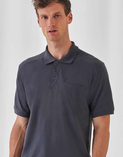 Skill Pro Workwear Pocket Polo - Dark Grey / S