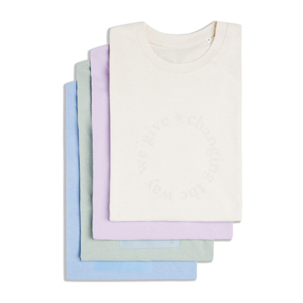 T-shirt en coton recyclé non teinté Iqoniq Manuel - Natural Raw / XXS