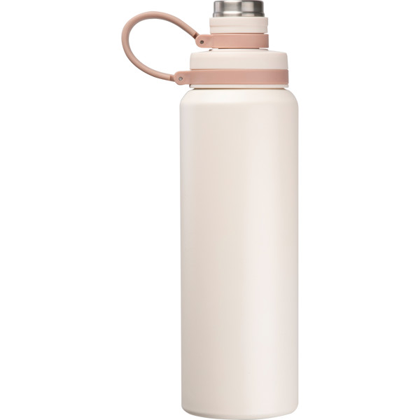 KASIA Vákuová fľaša z nehrdzavejúcej ocele, 800ml - Beige