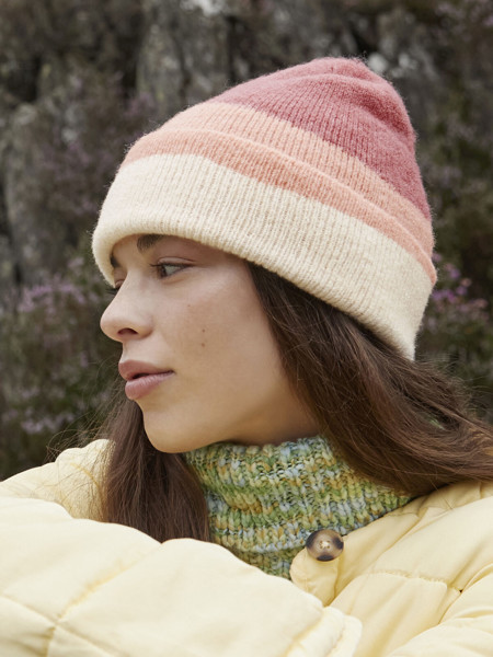 Soft Wave Beanie - Almond / Pistachio / Dusty Green