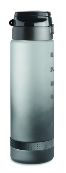 Sport-Trinkflasche RPET 1L Level - Weiß