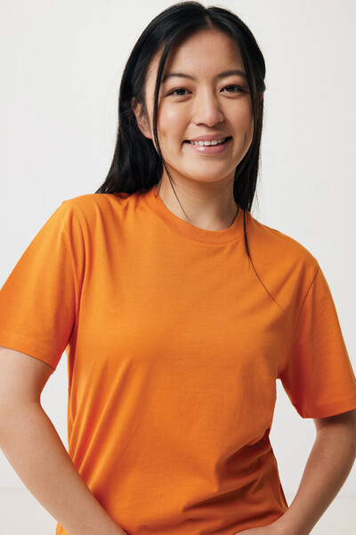 T-shirt léger en coton recyclé IQONIQ Sierra - Orange / M