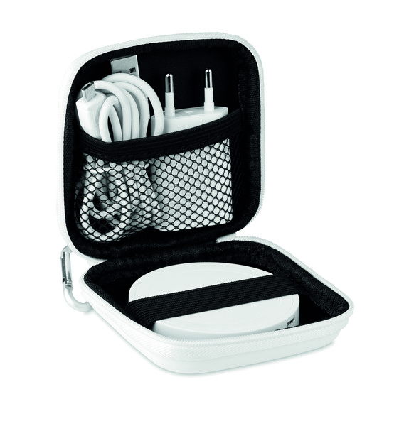 Set brezžičnih potovalnih polnilnikov, izhodna moč 15 W