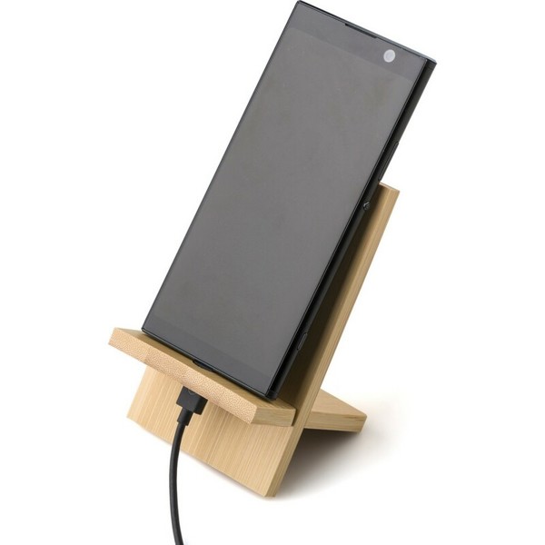 Bamboo phone stand