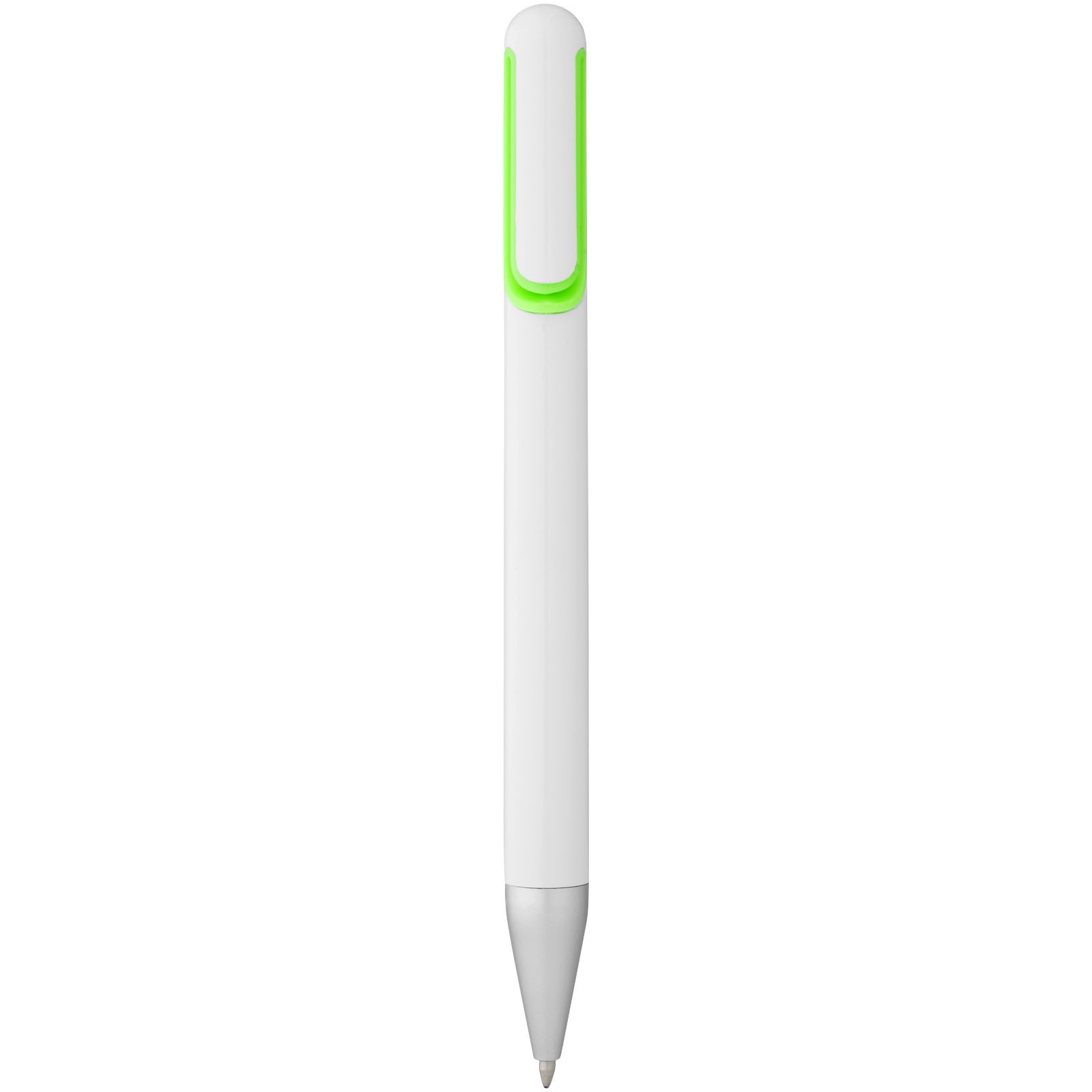 Kuličkové pero Nassau - Bílá / Zelená