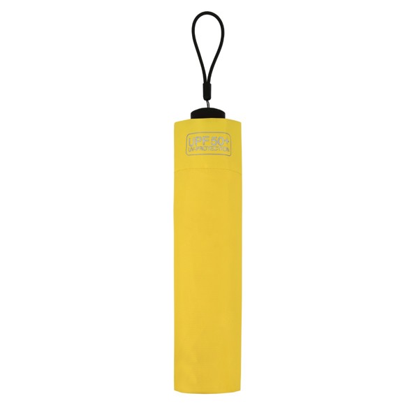 FALCONETTI - Parapluie dt pliant - Manuel - Impermable au vent -  91 cm - Jaune