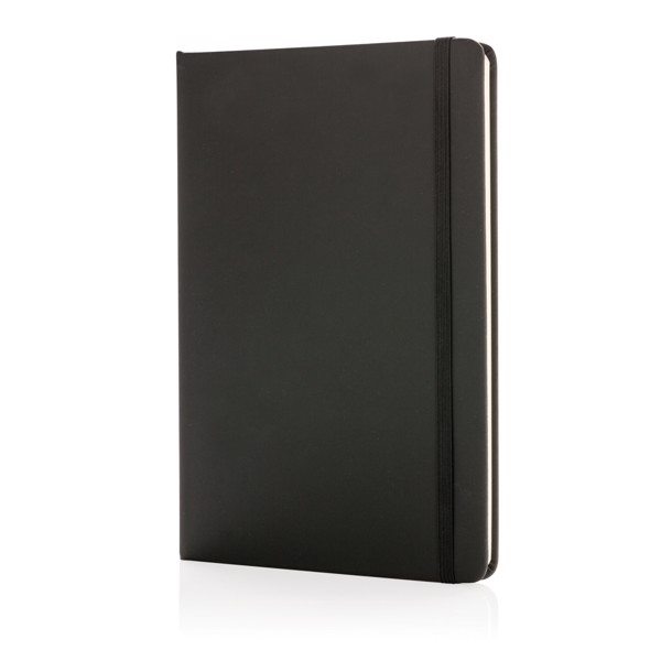 Standard hardcover PU notebook A5 - Black