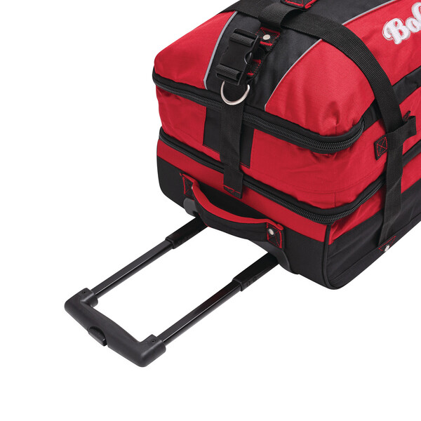 Trolley travel bag BoGi S BOGI S - black / red