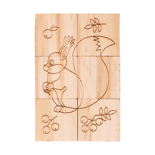 Animal World wooden blocks