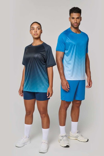 Unisex Multisport Sublimated Polyester Jersey - Black / L