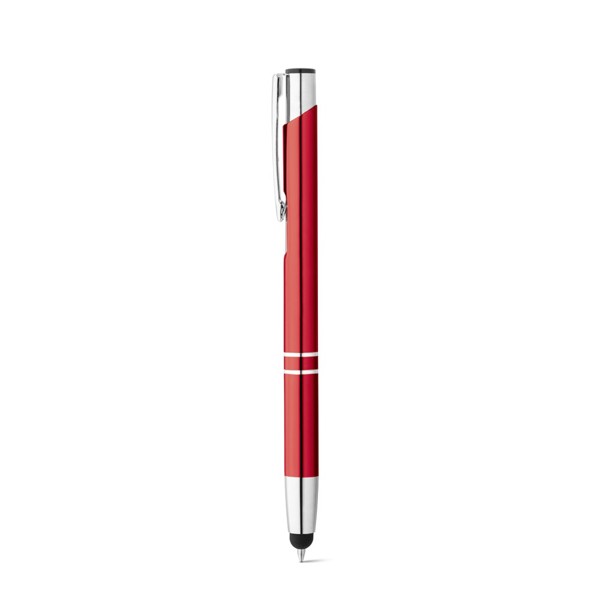 BETA TOUCH. Stylo à bille en aluminium - Rouge