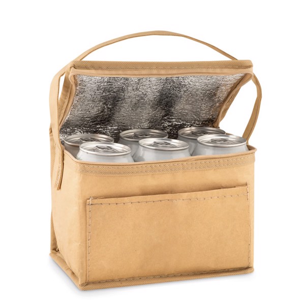 MB - 6 can woven paper cooler bag Papercool