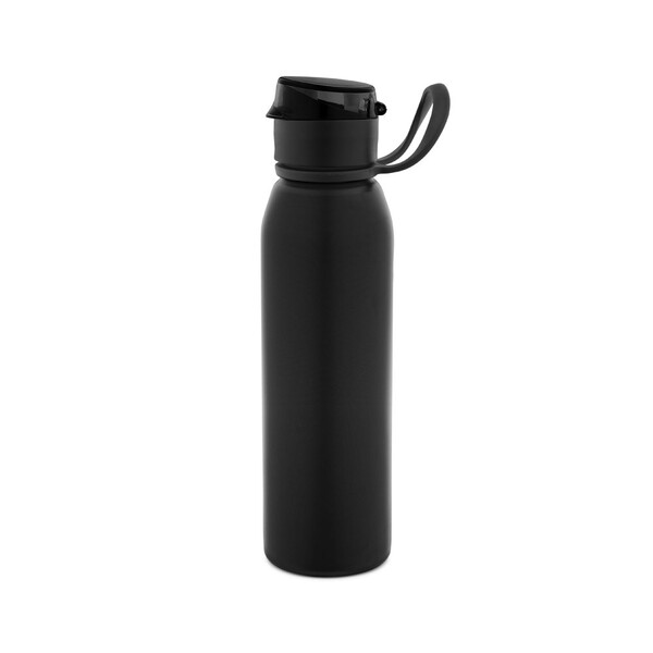 LEMIEUX. Garrafa de desporto em aço inoxidável (90% reciclado) 670 mL - Preto