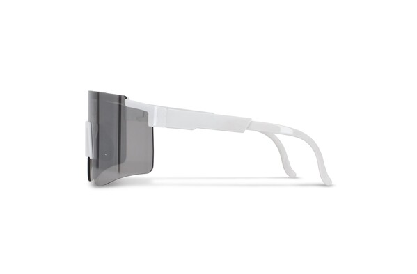 Tom R-PC sportssolbriller med spejlglas UV400 - Hvid