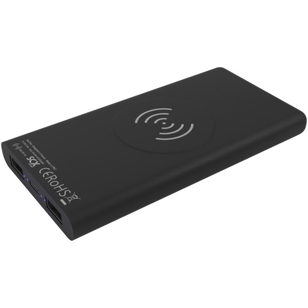 SCX.design P40 10.000 mAh light-up wireless rubber power bank