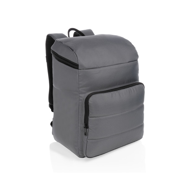 Impact AWARE™ RPET cooler backpack - Anthracite