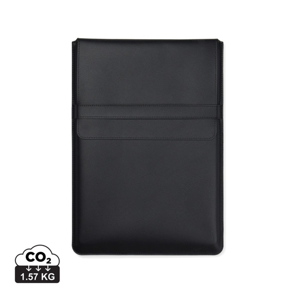 VINGA Timo 16" Laptop-Sleeve aus RCS recyceltem rPET - Schwarz