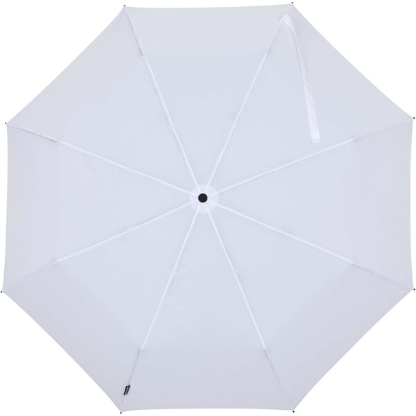 Renee 23” foldable auto open & close umbrella - White