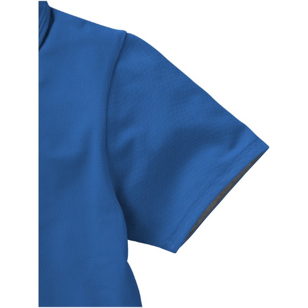 Hacker short sleeve ladies polo - Sky Blue / Grey / M