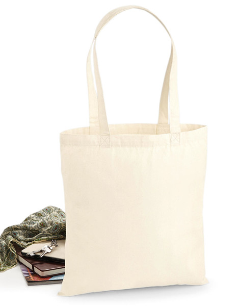 Premium Cotton Tote - White / ONE SIZE