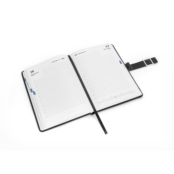 MUSSET A5. Agenda A5 em PU (58% reciclado)