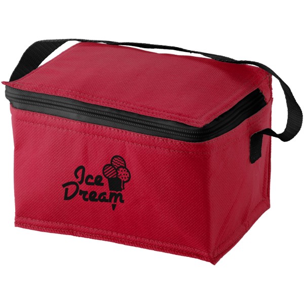 Sac isotherme 6 canettes Spectrum 4L - Rouge