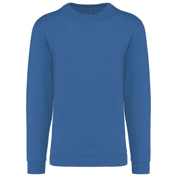 Crew Neck Sweatshirt - Light Royal Blue / L