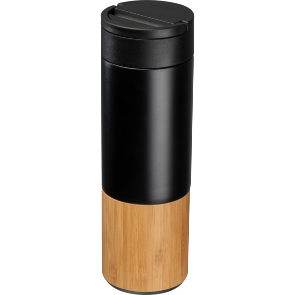 Vacuum insulating flask, 500ml MARGARET - Black
