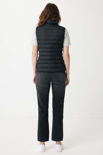Iqoniq Meru women recycled polyester bodywarmer - Black / XL