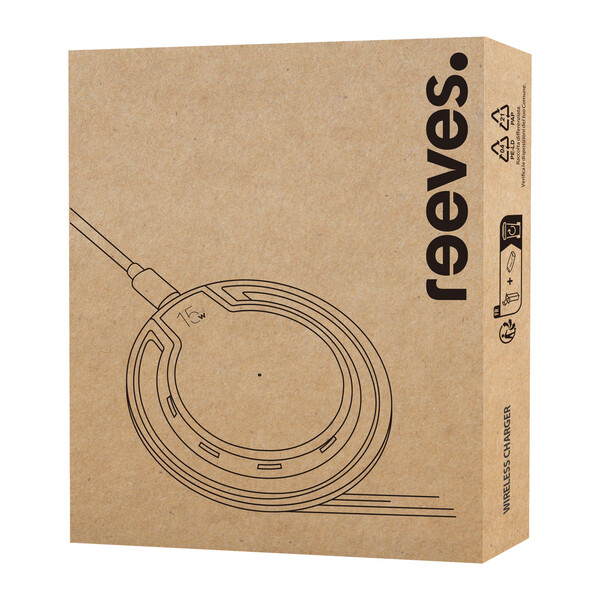 Chargeur Sans Fil COPPERWAVE - blanc / 15 Watt