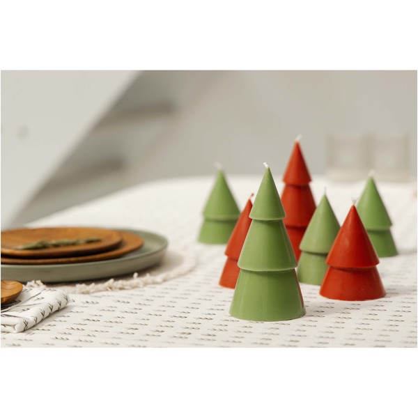 Bougie Originalhome format moyen - set de 2 - Rouge