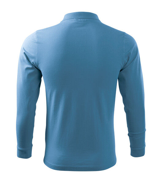 Polokošile Pánská Malfini® Single J. Ls - Azurově Modrá / L