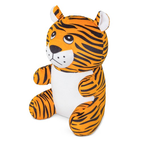 4 PLUSH ANIMALS SET "HAPPY ZOO"