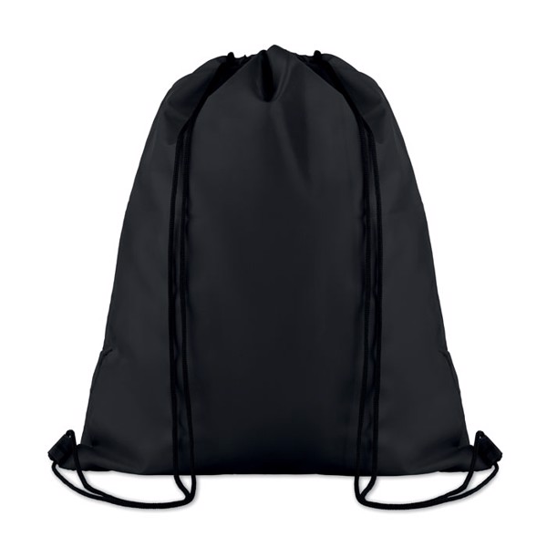 Pocket Shoop torbica z vrvico 210D poliester, 44x37 cm - Črna
